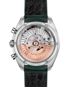 Alternative view of Omega SPEEDMASTER MOONPHASE 44.25 mm, platinum on leather strap 304.93.44.52.99.003