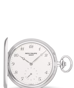 HUNTER-STYLE POCKET WATCH White gold 980G-010