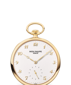 LÉPINE-STYLE POCKET WATCH Yellow gold 973J-001