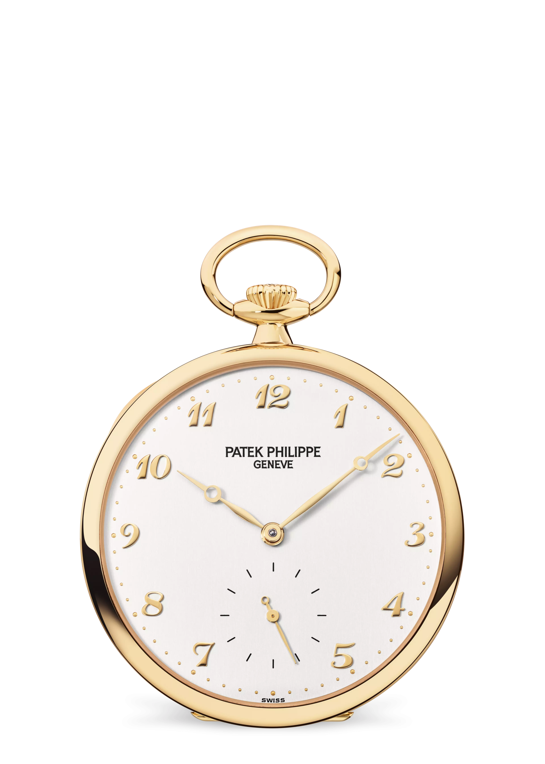 LÉPINE-STYLE POCKET WATCH Yellow gold 973J-001