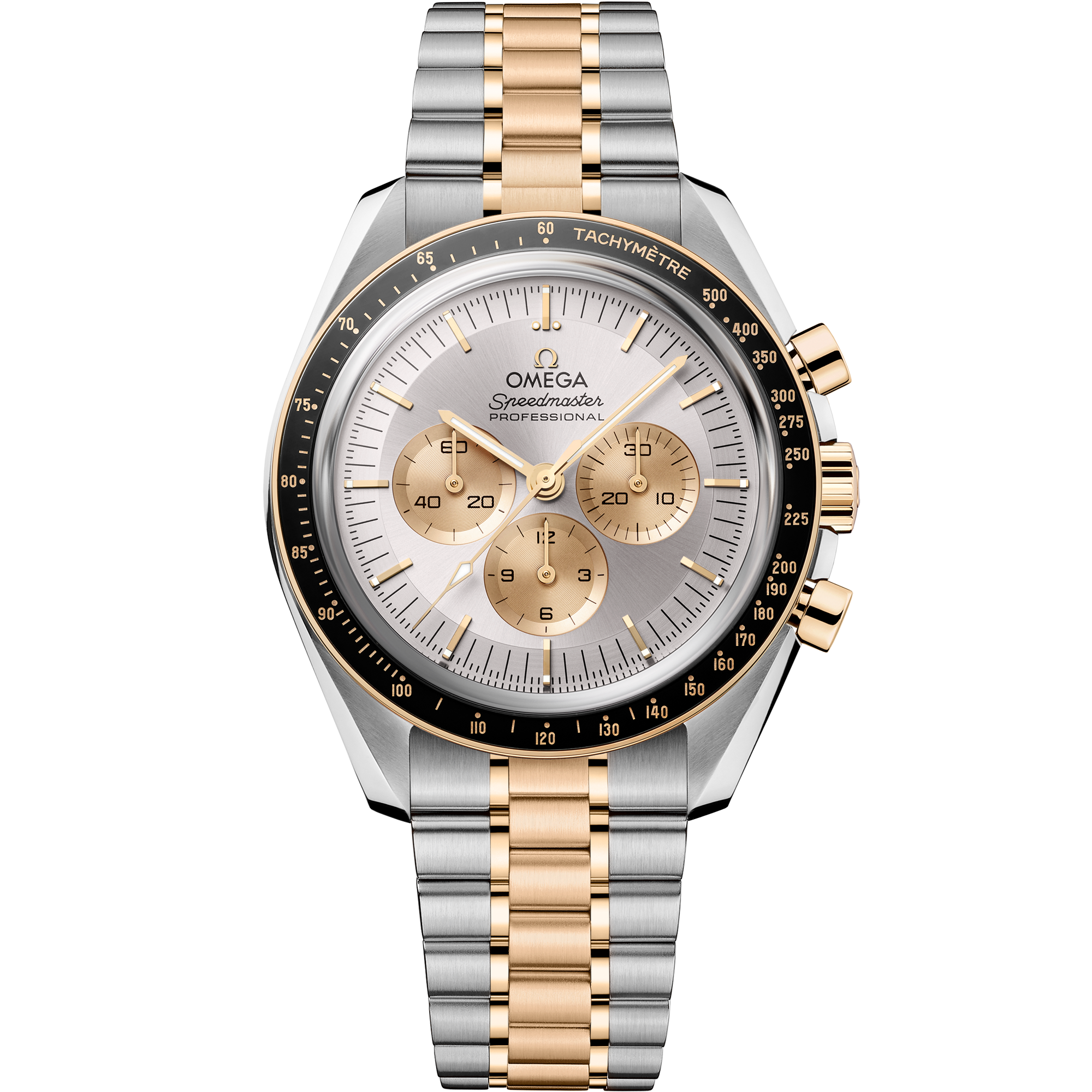 Omega SPEEDMASTER MOONWATCH PROFESSIONAL 42 mm, steel ‑ Moonshine™ gold on steel ‑ Moonshine™ gold 310.20.42.50.02.001