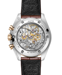 Alternative view of Omega SPEEDMASTER MOONWATCH PROFESSIONAL 42 mm, steel ‑ Moonshine™ gold on alligator 310.23.42.50.02.001