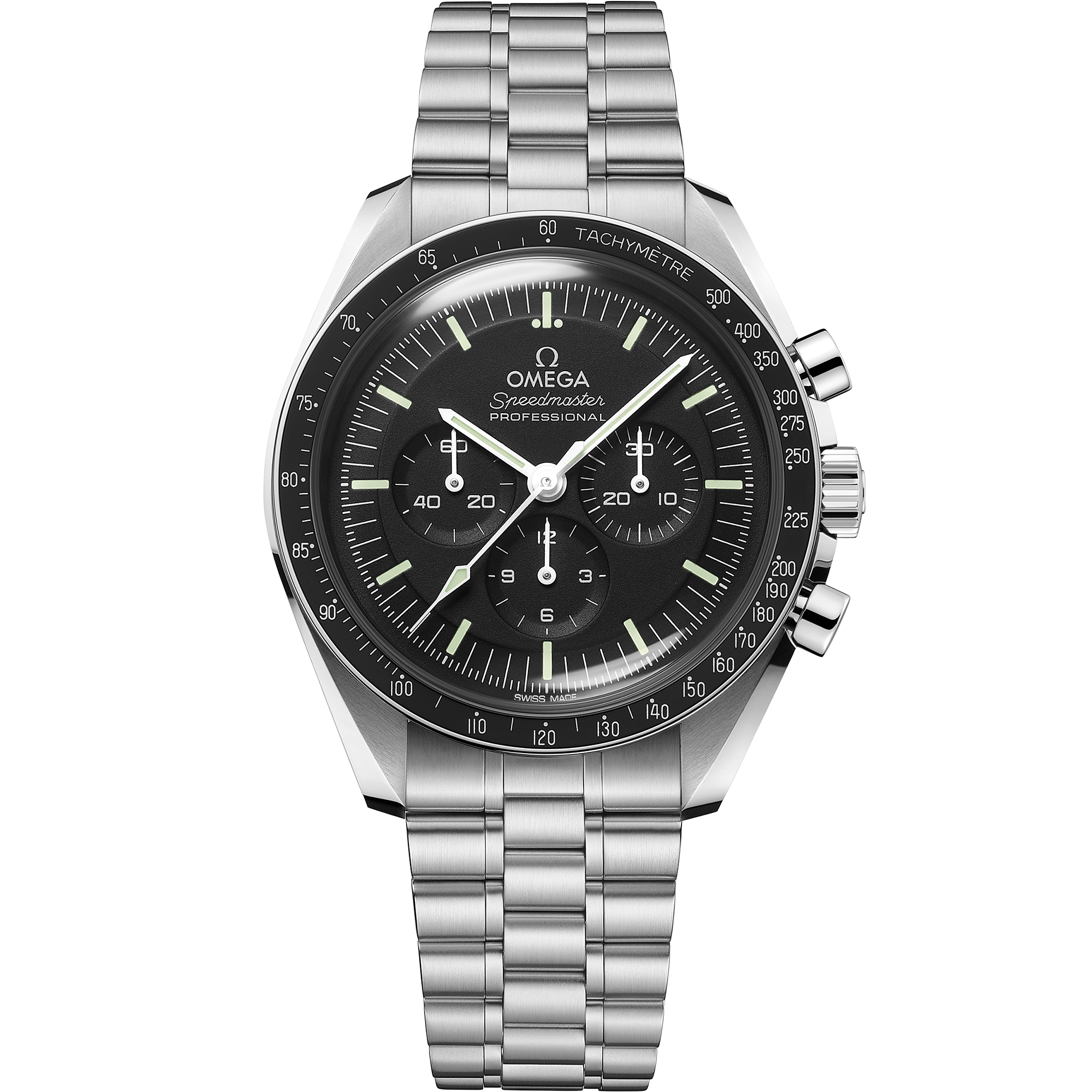 Omega SPEEDMASTER MOONWATCH PROFESSIONAL 42 mm, steel on steel 310.30.42.50.01.001