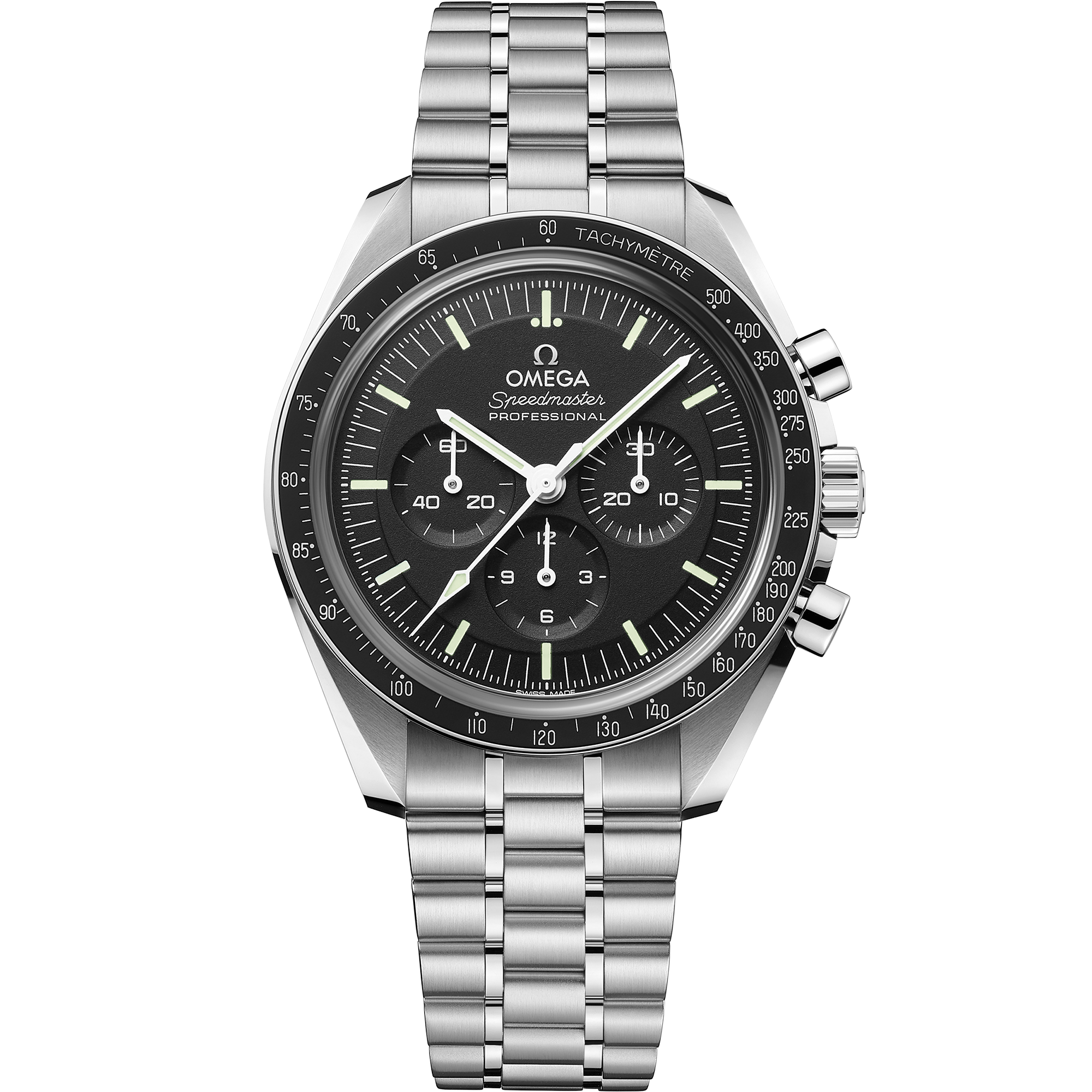 Omega SPEEDMASTER MOONWATCH PROFESSIONAL 42 mm, steel on steel 310.30.42.50.01.002