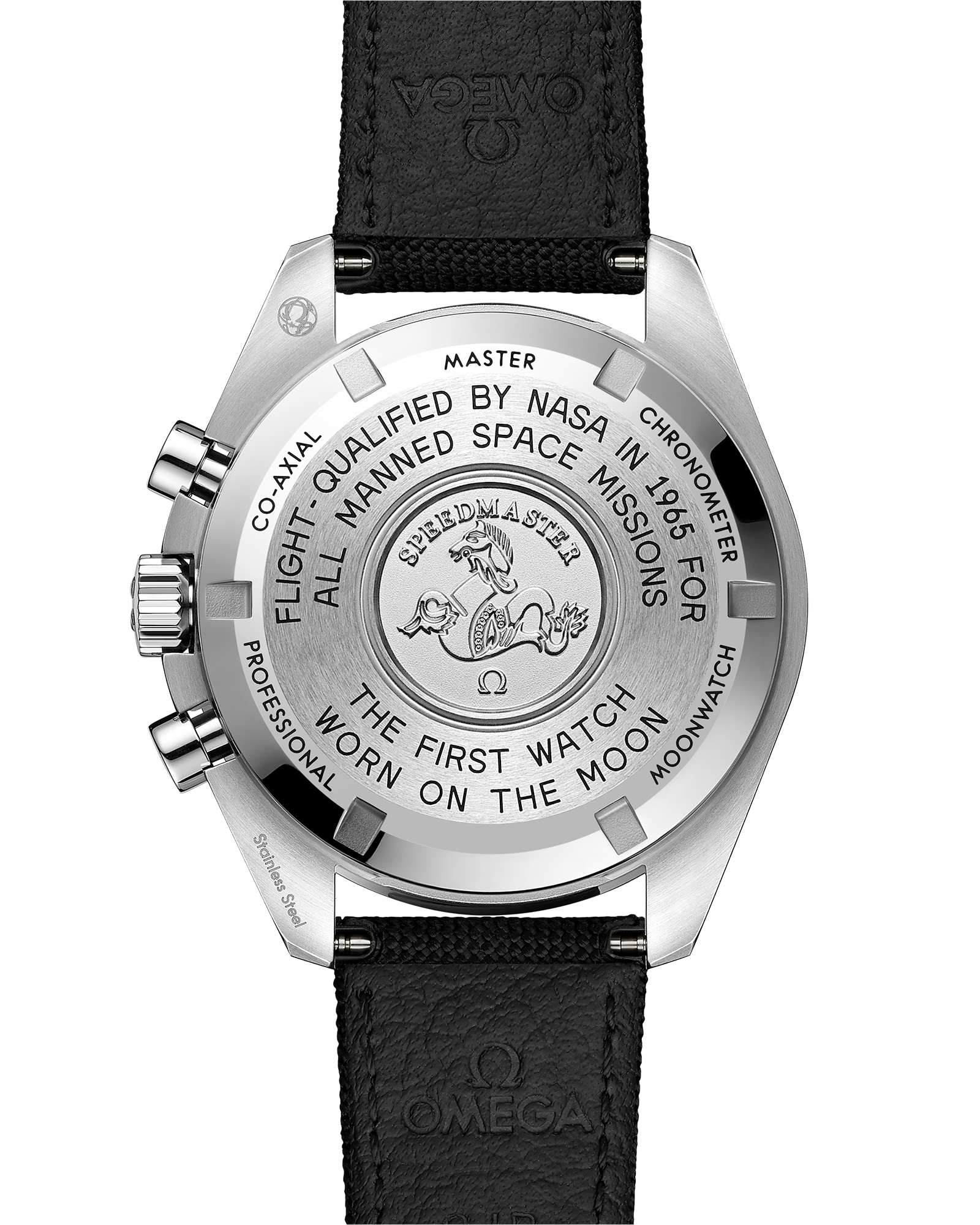 Omega SPEEDMASTER MOONWATCH PROFESSIONAL 42 mm, steel on coated nylon fabric strap 310.32.42.50.01.001 - Image 2
