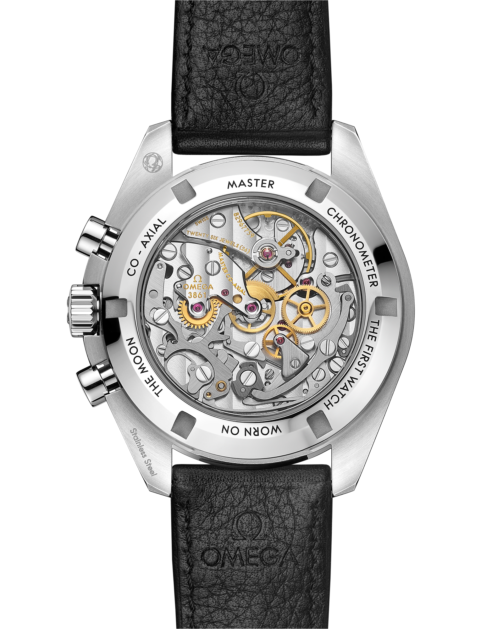 Omega SPEEDMASTER MOONWATCH PROFESSIONAL 42 mm, steel on leather strap 310.32.42.50.01.002 - Image 2