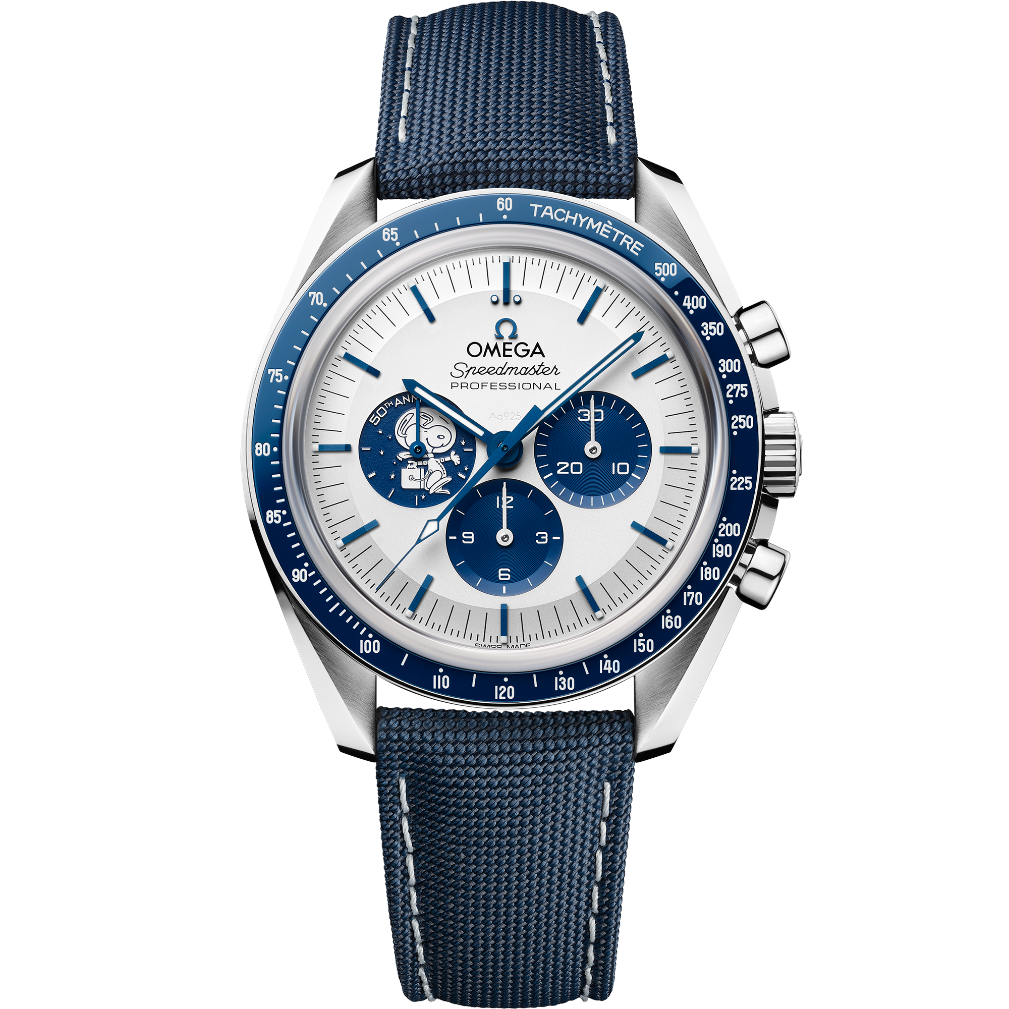 Omega SPEEDMASTER ANNIVERSARY SERIES 42 mm, steel on coated nylon fabric strap 310.32.42.50.02.001