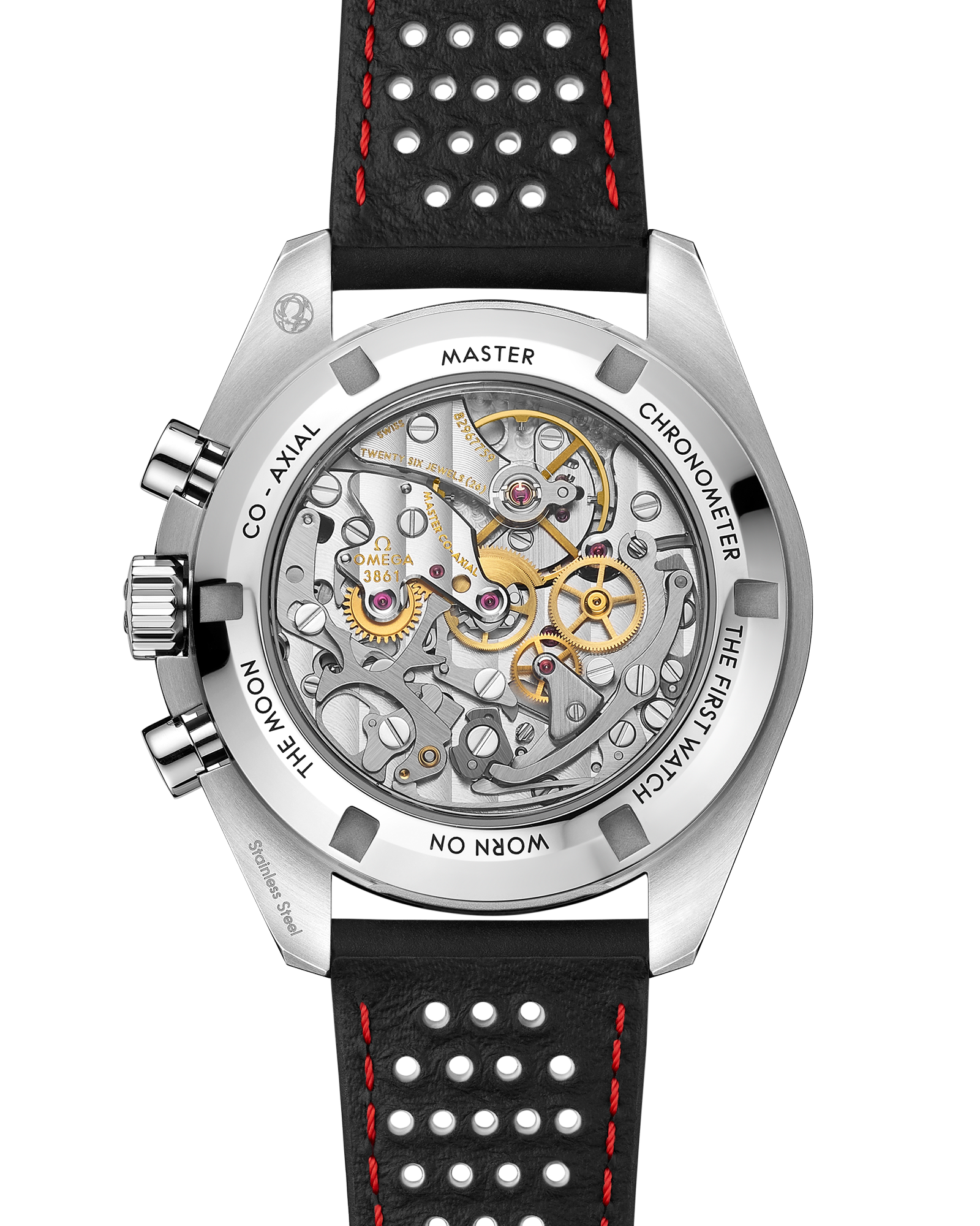 Omega SPEEDMASTER MOONWATCH PROFESSIONAL 42 mm, steel on leather strap 310.32.42.50.04.002 - Image 2