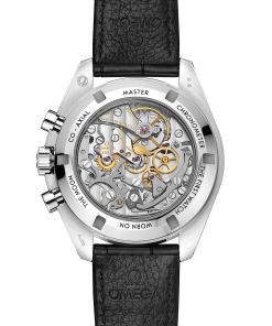 Alternative view of Omega SPEEDMASTER MOONWATCH PROFESSIONAL 42 mm, Canopus Gold™ on leather strap 310.63.42.50.02.001