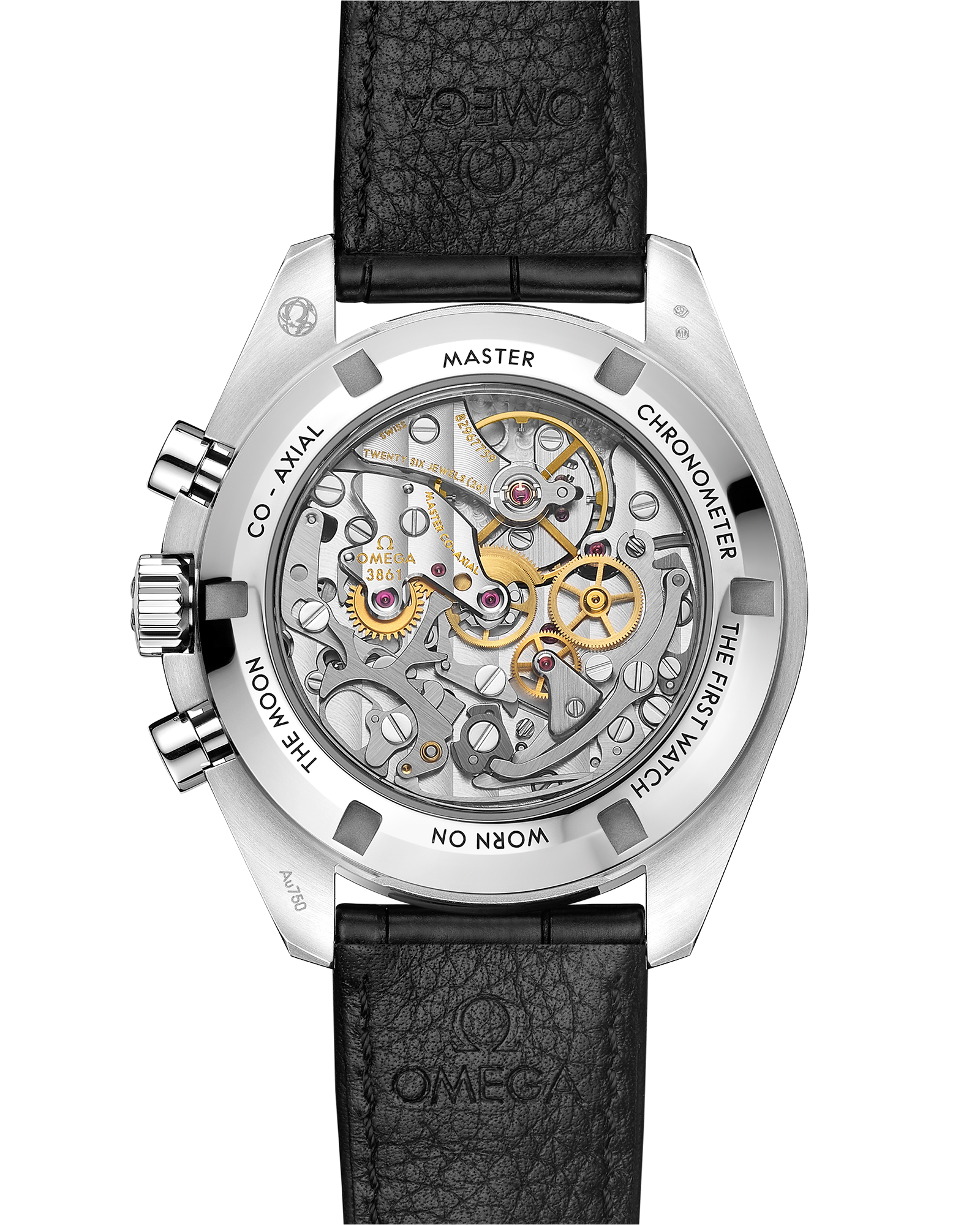 Omega SPEEDMASTER MOONWATCH PROFESSIONAL 42 mm, Canopus Gold™ on leather strap 310.63.42.50.02.001 - Image 2