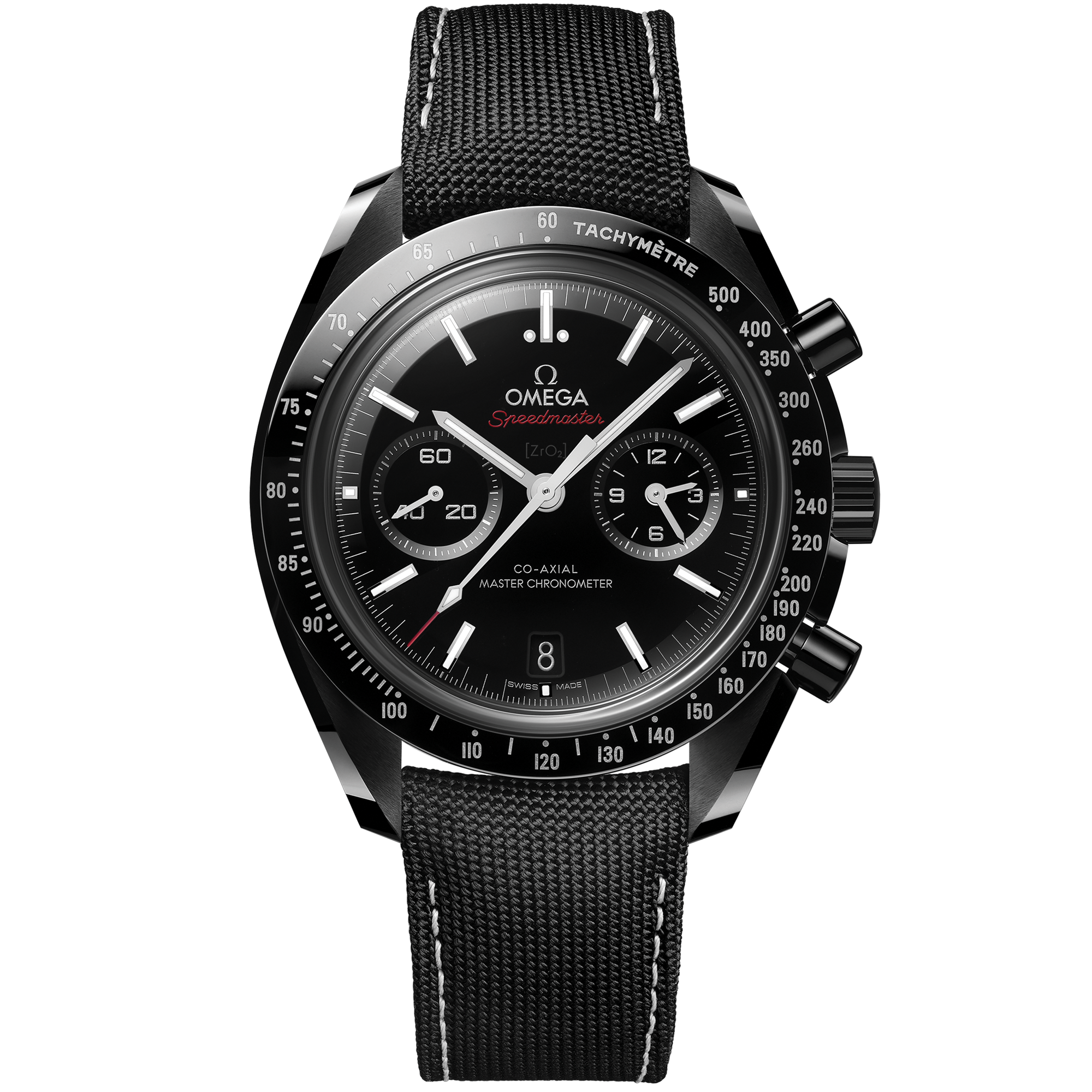 Omega SPEEDMASTER DARK SIDE OF THE MOON 44.25 mm, black ceramic on coated nylon fabric strap 310.92.44.51.01.002