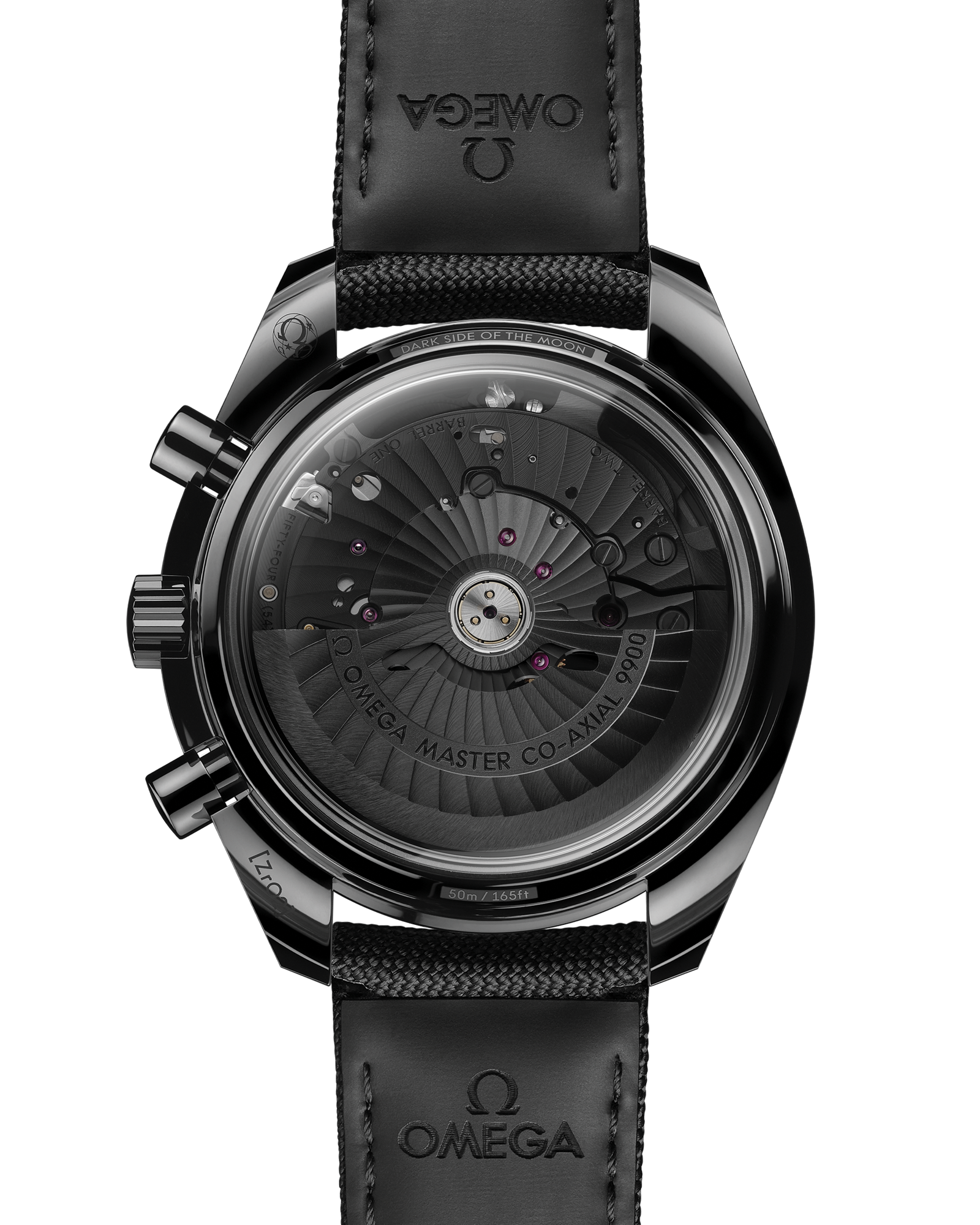 Omega SPEEDMASTER DARK SIDE OF THE MOON 44.25 mm, black ceramic on coated nylon fabric strap 310.92.44.51.01.003 - Image 2