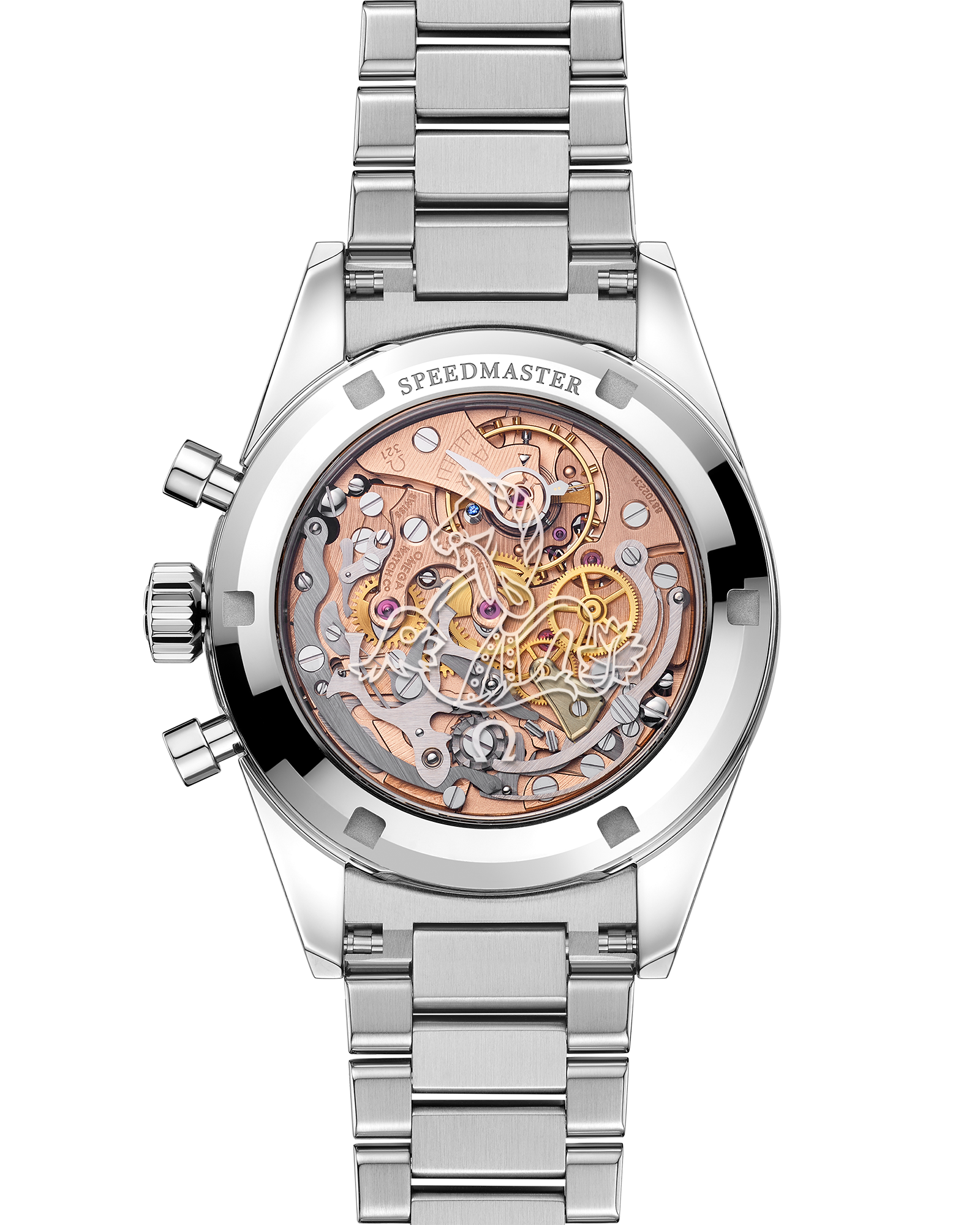 Omega SPEEDMASTER CALIBRE 321 38.6 mm, Canopus Gold™ on Canopus Gold™ 311.50.39.30.01.001 - Image 2