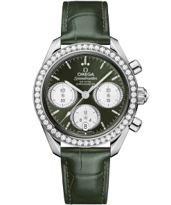 Omega SPEEDMASTER 38 38 mm, steel on alligator 324.18.38.50.60.001