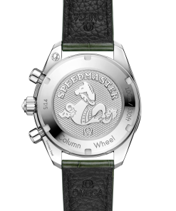 Alternative view of Omega SPEEDMASTER 38 38 mm, steel on alligator 324.18.38.50.60.001