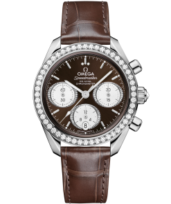 Omega SPEEDMASTER 38 38 mm, steel on alligator 324.18.38.50.63.001