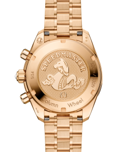 Alternative view of Omega SPEEDMASTER 38 38 mm, Moonshine™ gold on Moonshine™ gold 324.55.38.50.60.001