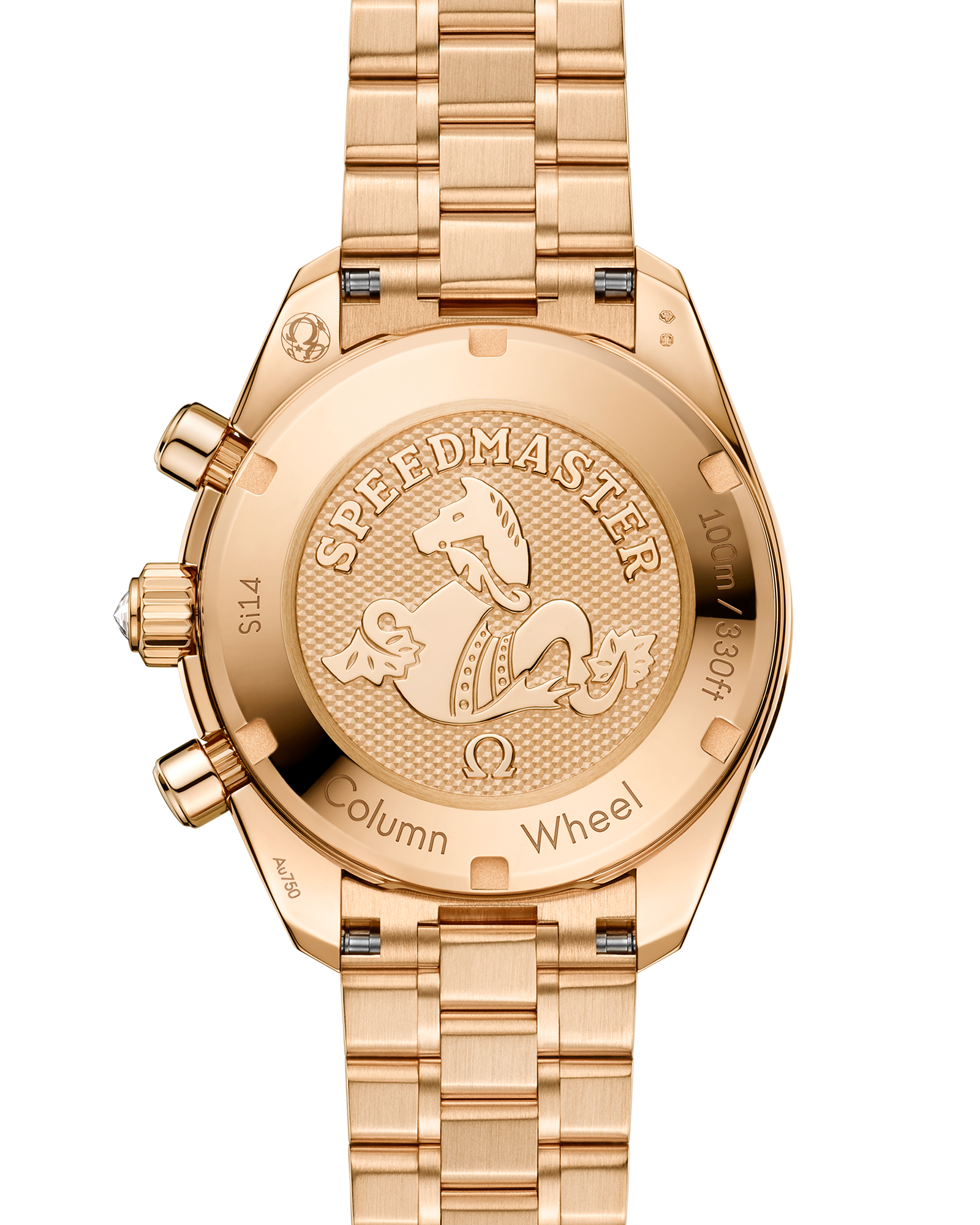 Omega SPEEDMASTER 38 38 mm, Moonshine™ gold on Moonshine™ gold 324.55.38.50.60.001 - Image 2