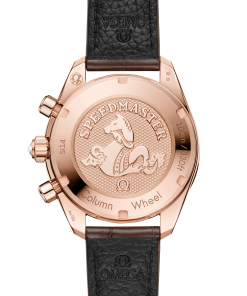 Alternative view of Omega SPEEDMASTER 38 38 mm, Sedna™ gold on alligator 324.58.38.50.63.001