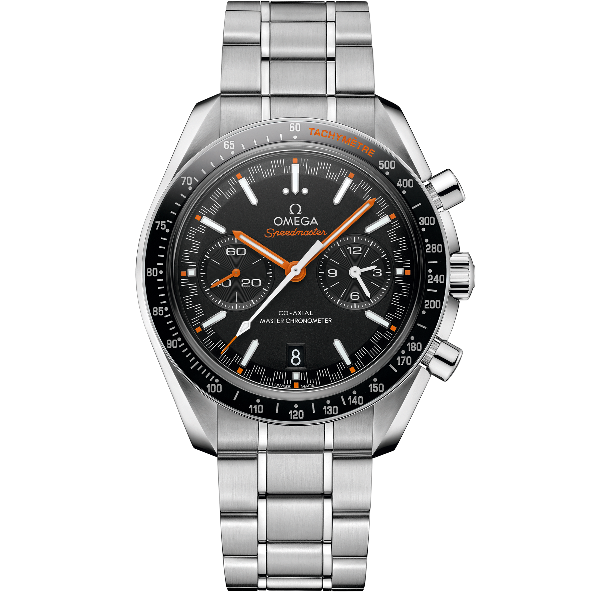 Omega SPEEDMASTER RACING 44.25 mm, steel on steel 329.30.44.51.01.002