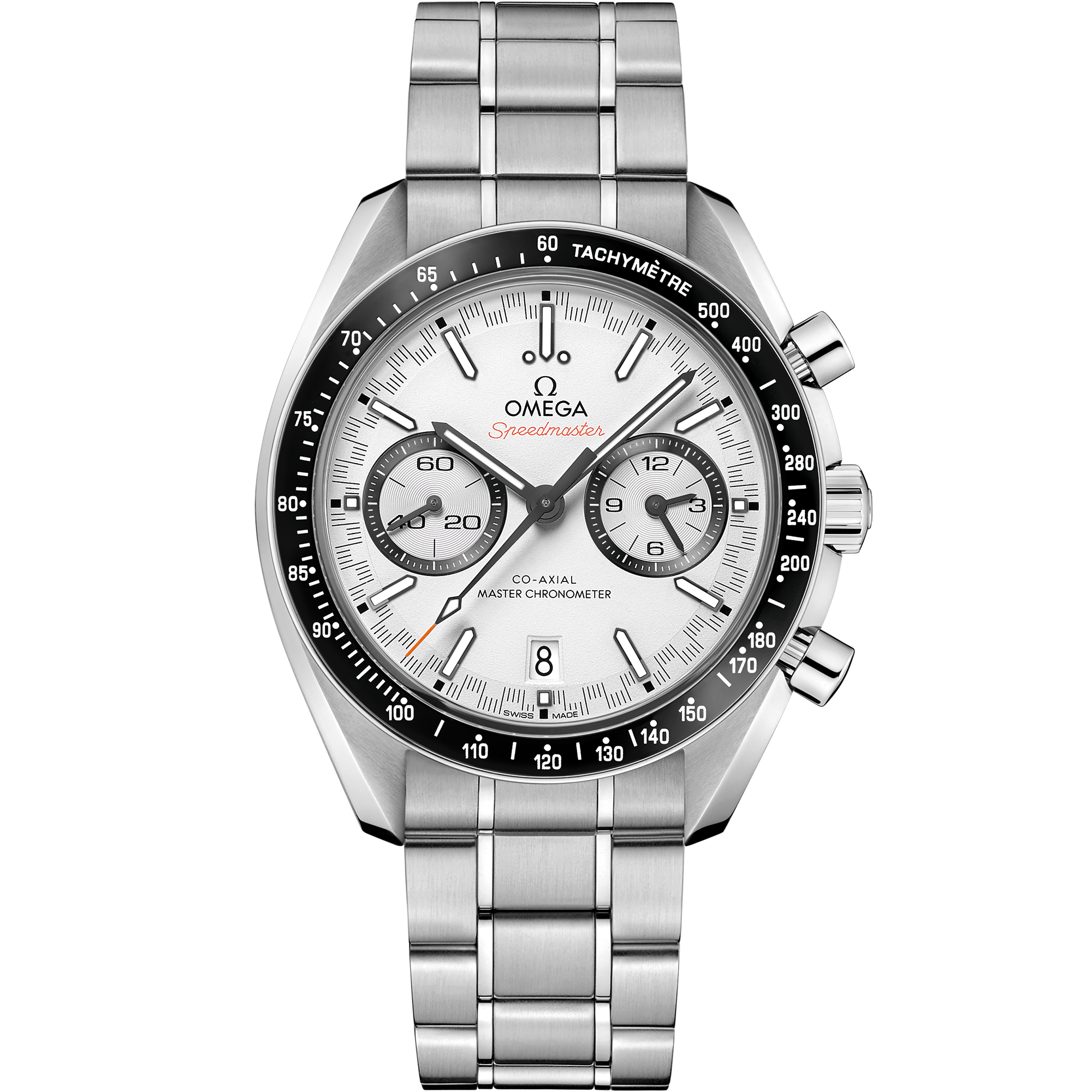 Omega SPEEDMASTER RACING 44.25 mm, steel on steel 329.30.44.51.04.001