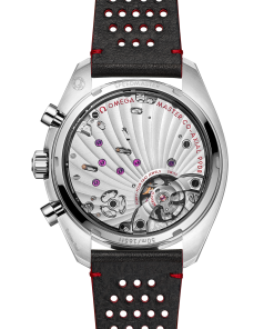 Alternative view of Omega SPEEDMASTER CHRONOSCOPE 43 mm, steel on leather strap 329.32.43.51.02.001