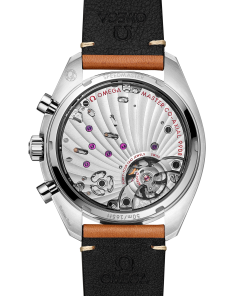 Alternative view of Omega SPEEDMASTER CHRONOSCOPE 43 mm, steel on leather strap 329.32.43.51.03.001