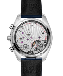 Alternative view of Omega SPEEDMASTER CHRONOSCOPE 43 mm, steel on leather strap 329.33.43.51.02.001