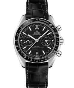 Omega SPEEDMASTER RACING 44.25 mm, steel on leather strap 329.33.44.51.01.001