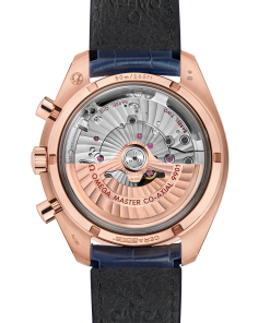 Alternative view of Omega SPEEDMASTER RACING 44.25 mm, Sedna™ gold on leather strap 329.53.44.51.03.001