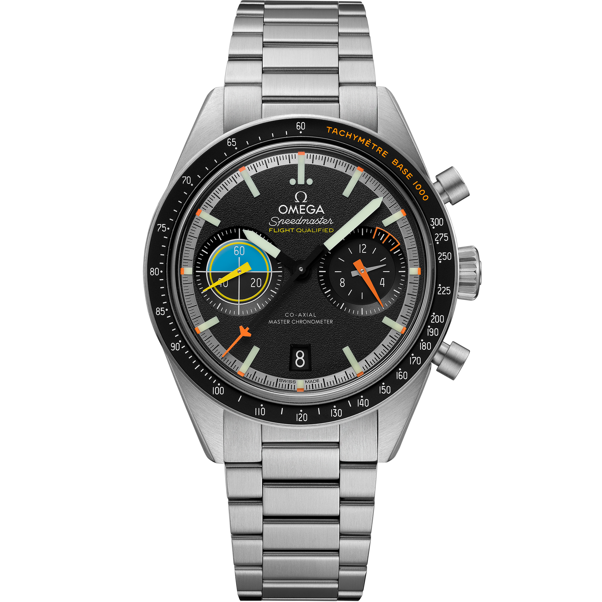 Omega SPEEDMASTER PILOT 40.85 mm, steel on steel 332.10.41.51.01.002