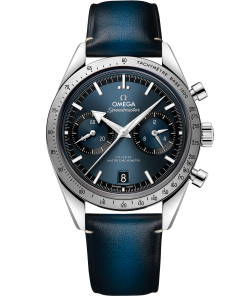Omega SPEEDMASTER '57 40.5 mm, steel on leather strap 332.12.41.51.03.001