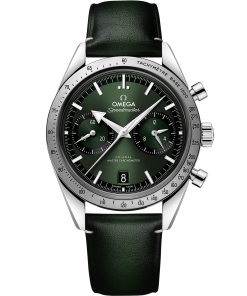 Omega SPEEDMASTER '57 40.5 mm, steel on leather strap 332.12.41.51.10.001