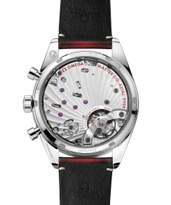 Alternative view of Omega SPEEDMASTER '57 40.5 mm, steel on leather strap 332.12.41.51.11.001