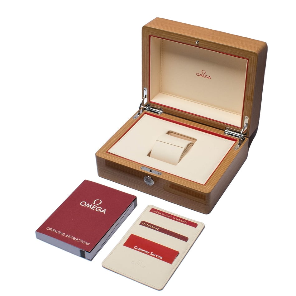 HandMade The Ladies Omega De Ville Prestige Blue Diamond Dial - Image 4