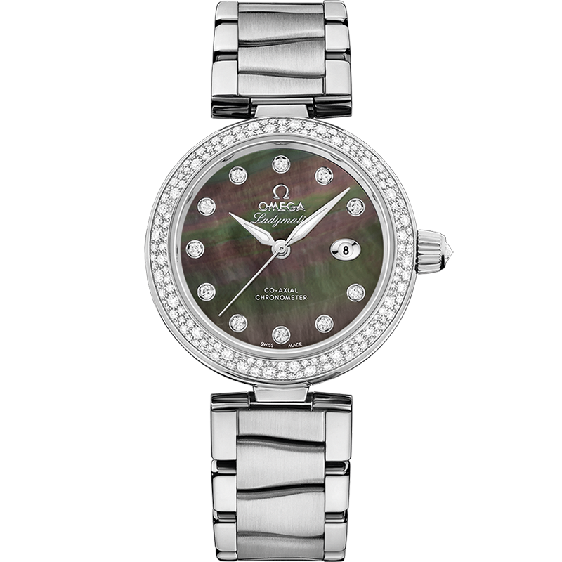 Omega DE VILLE LADYMATIC 34 mm, steel on steel 425.35.34.20.57.004