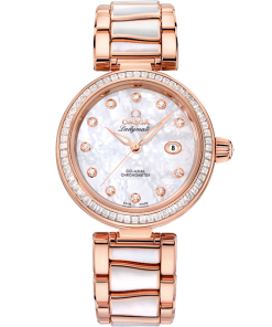 Omega DE VILLE LADYMATIC 34 mm, Sedna™ gold on Sedna™ gold 425.65.34.20.55.007