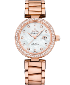 Omega DE VILLE LADYMATIC 34 mm, Sedna™ gold on Sedna™ gold 425.65.34.20.55.010