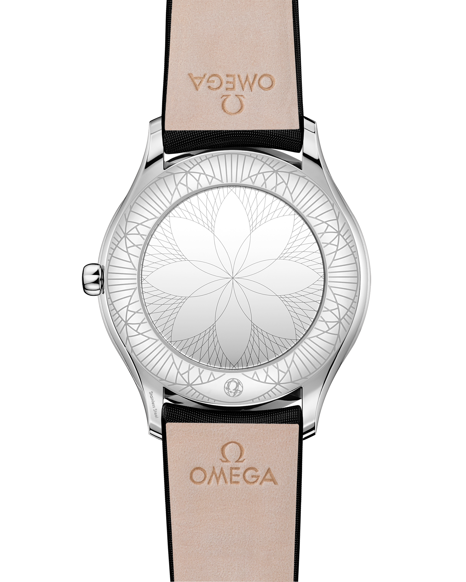 Omega DE VILLE TRÉSOR 36 mm, steel on fabric strap 428.17.36.60.05.001 - Image 2