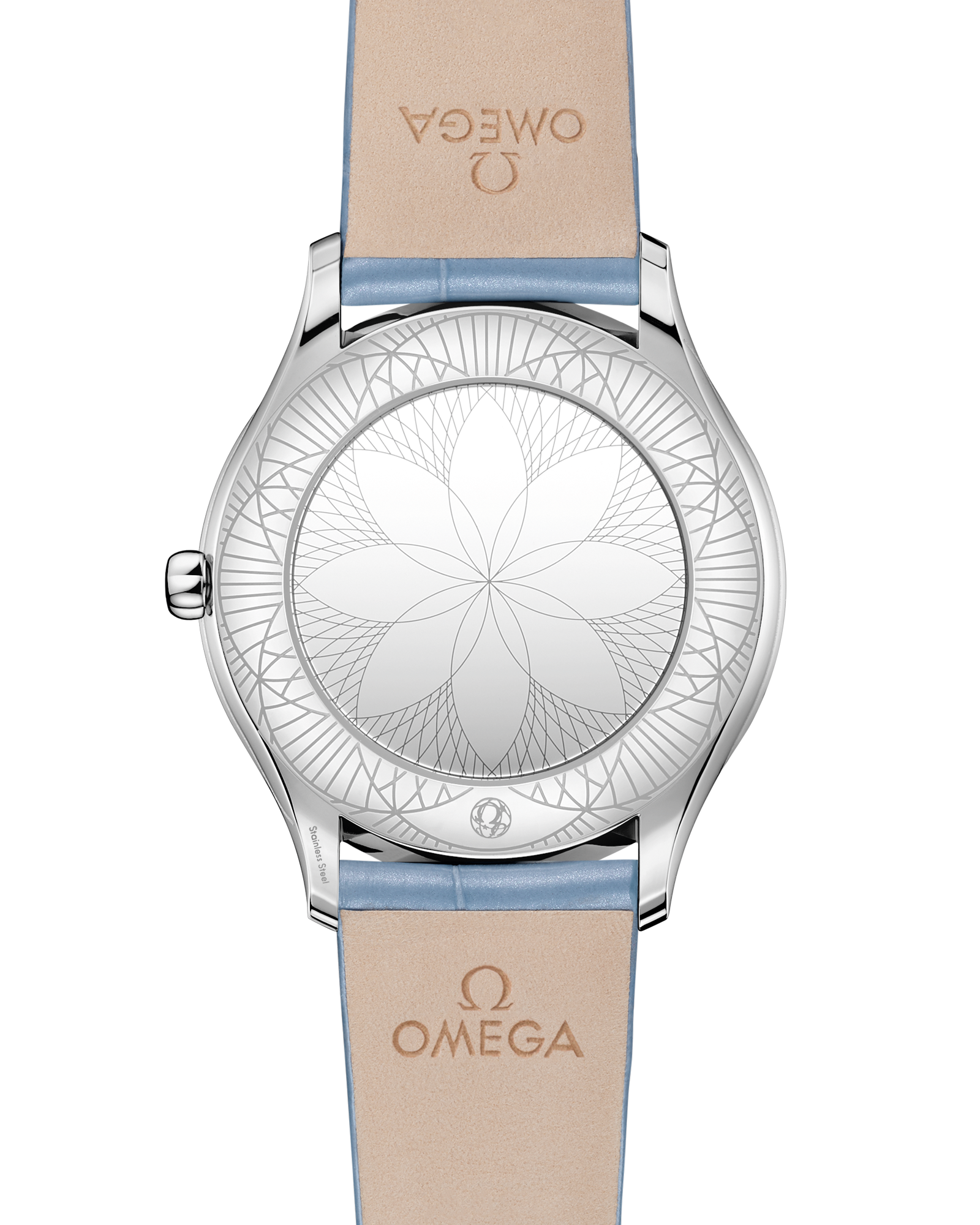 Omega DE VILLE TRÉSOR 36 mm, steel on alligator 428.18.36.60.03.002 - Image 2