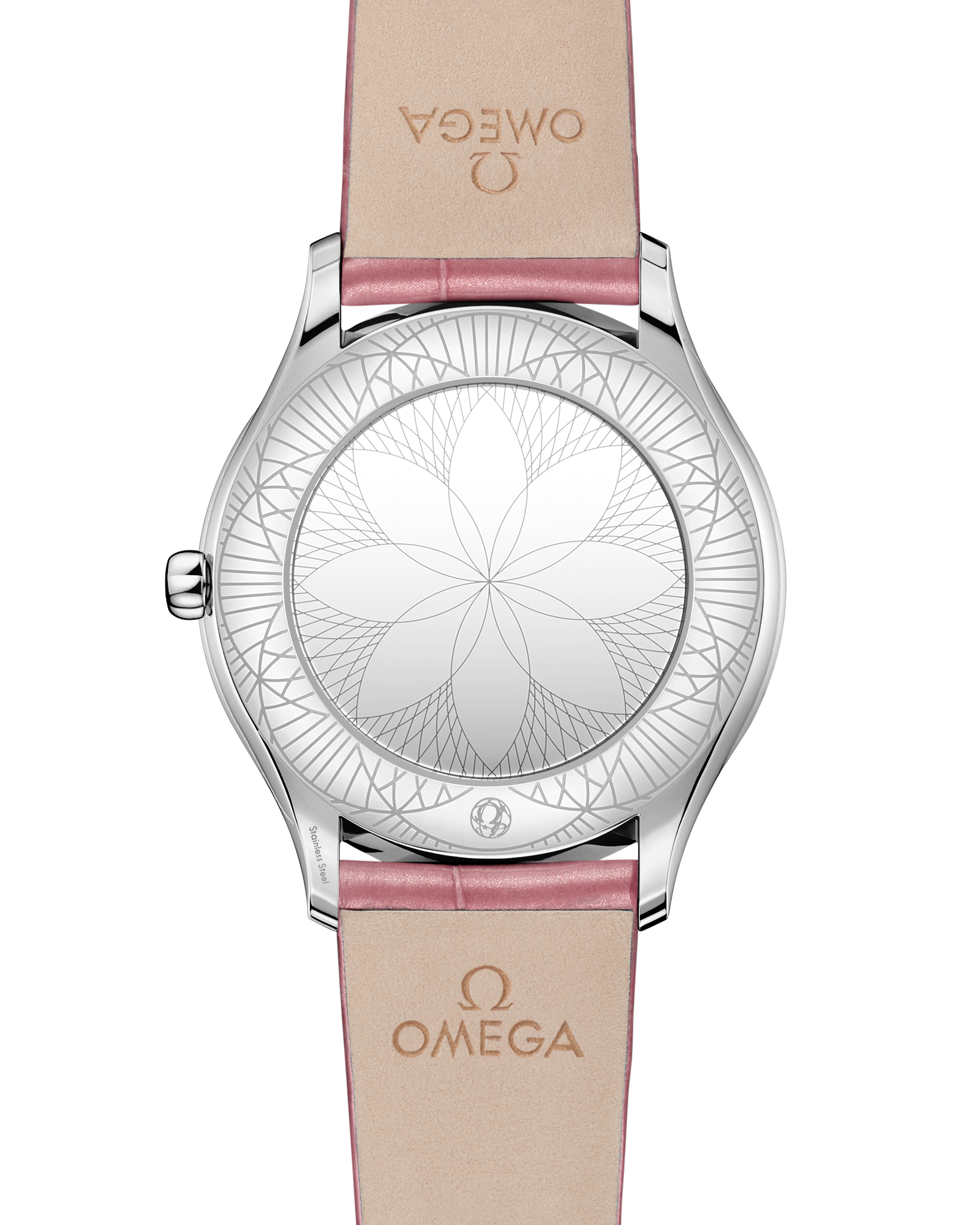 Omega DE VILLE TRÉSOR 36 mm, steel on alligator 428.18.36.60.10.001 - Image 2