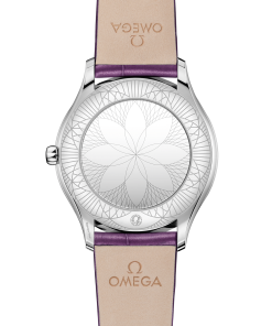 Alternative view of Omega DE VILLE TRÉSOR 36 mm, steel on alligator 428.18.36.60.10.003