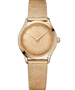 Omega DE VILLE MINI TRÉSOR 26 mm, Moonshine™ gold on Moonshine™ gold 428.55.26.60.99.001