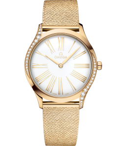 Omega DE VILLE TRÉSOR 36 mm, Moonshine™ gold on Moonshine™ gold 428.55.36.60.04.001