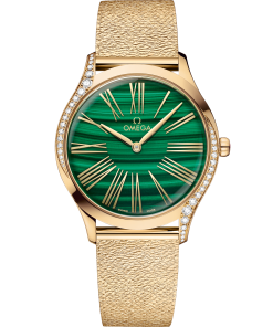 Omega DE VILLE TRÉSOR 36 mm, Moonshine™ gold on Moonshine™ gold 428.55.36.60.99.003