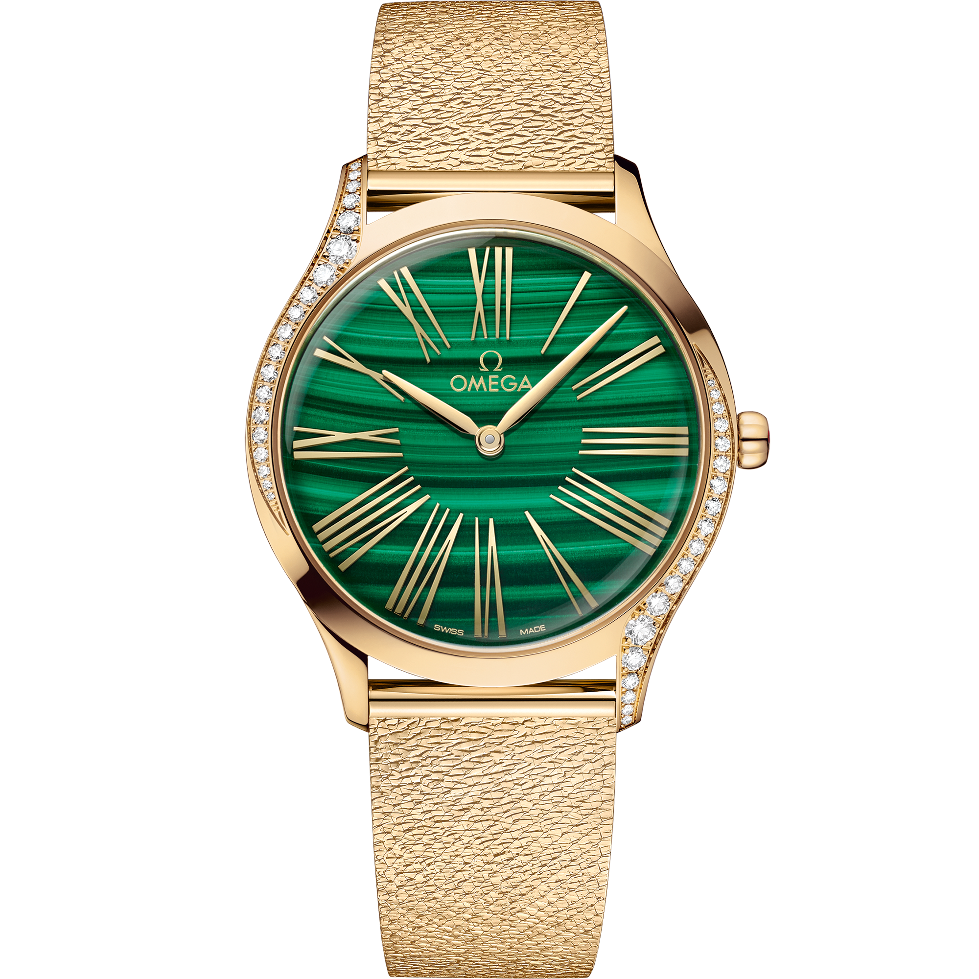 Omega DE VILLE TRÉSOR 36 mm, Moonshine™ gold on Moonshine™ gold 428.55.36.60.99.003