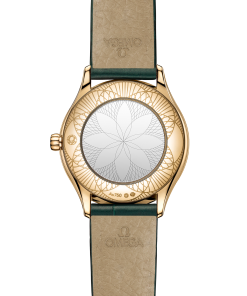 Alternative view of Omega DE VILLE MINI TRÉSOR 26 mm, Moonshine™ gold on alligator 428.58.26.60.99.001