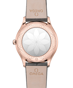 Alternative view of Omega DE VILLE TRÉSOR 36 mm, Sedna™ gold on leather strap 428.58.36.60.02.001