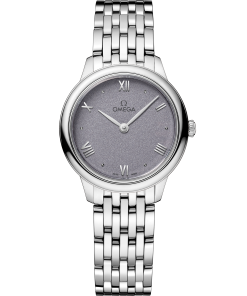 Omega DE VILLE PRESTIGE 27.5 mm, steel on steel 434.10.28.60.03.001