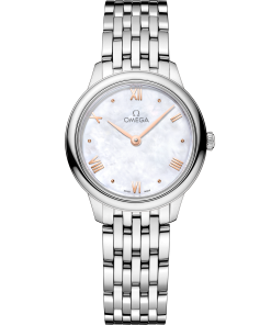 Omega DE VILLE PRESTIGE 27.5 mm, steel on steel 434.10.28.60.05.001